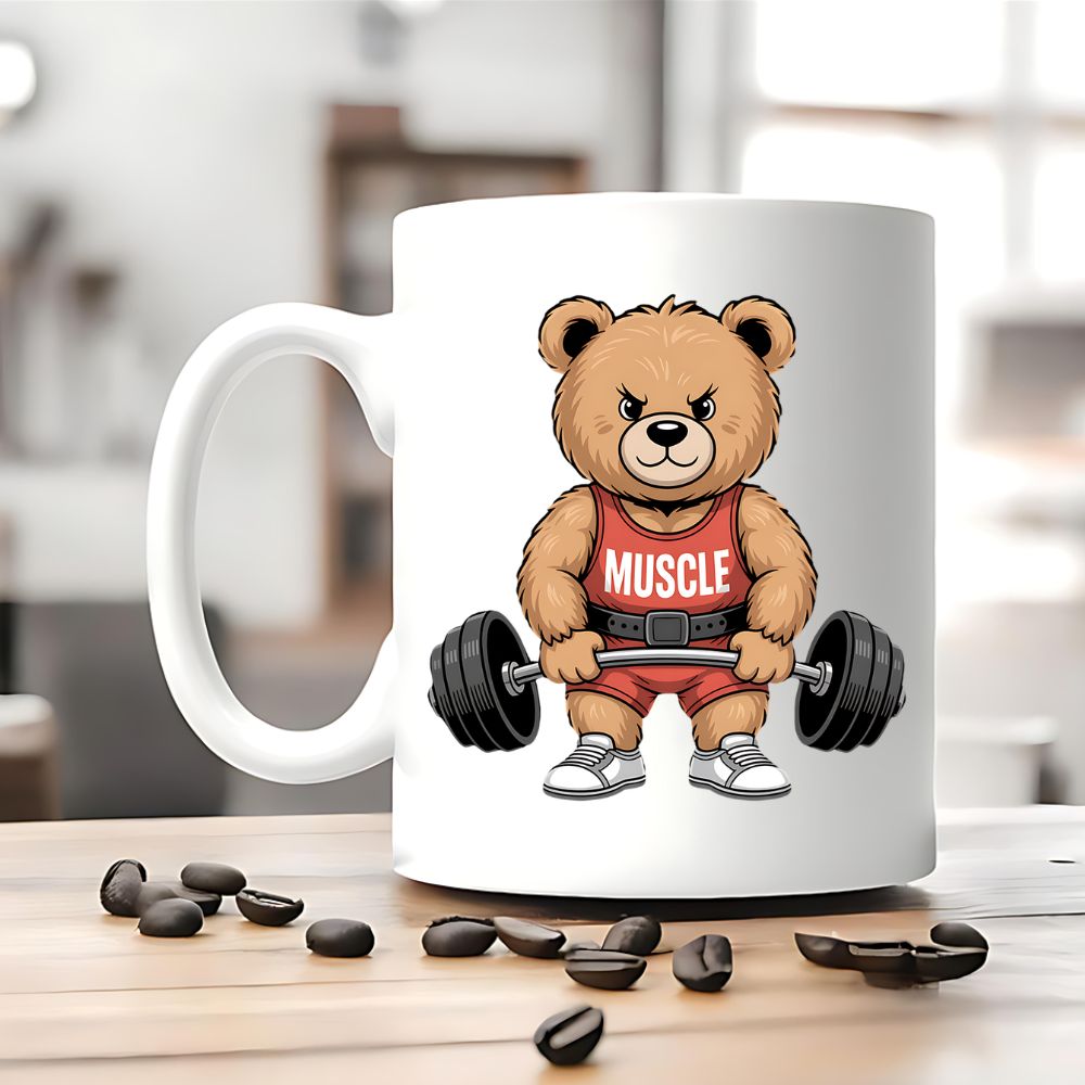 Muscle Teddy Tasse