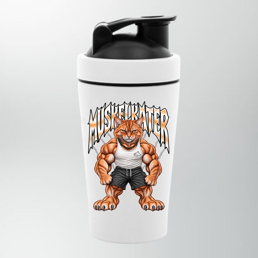 Muskelkater Edelstahl Shaker