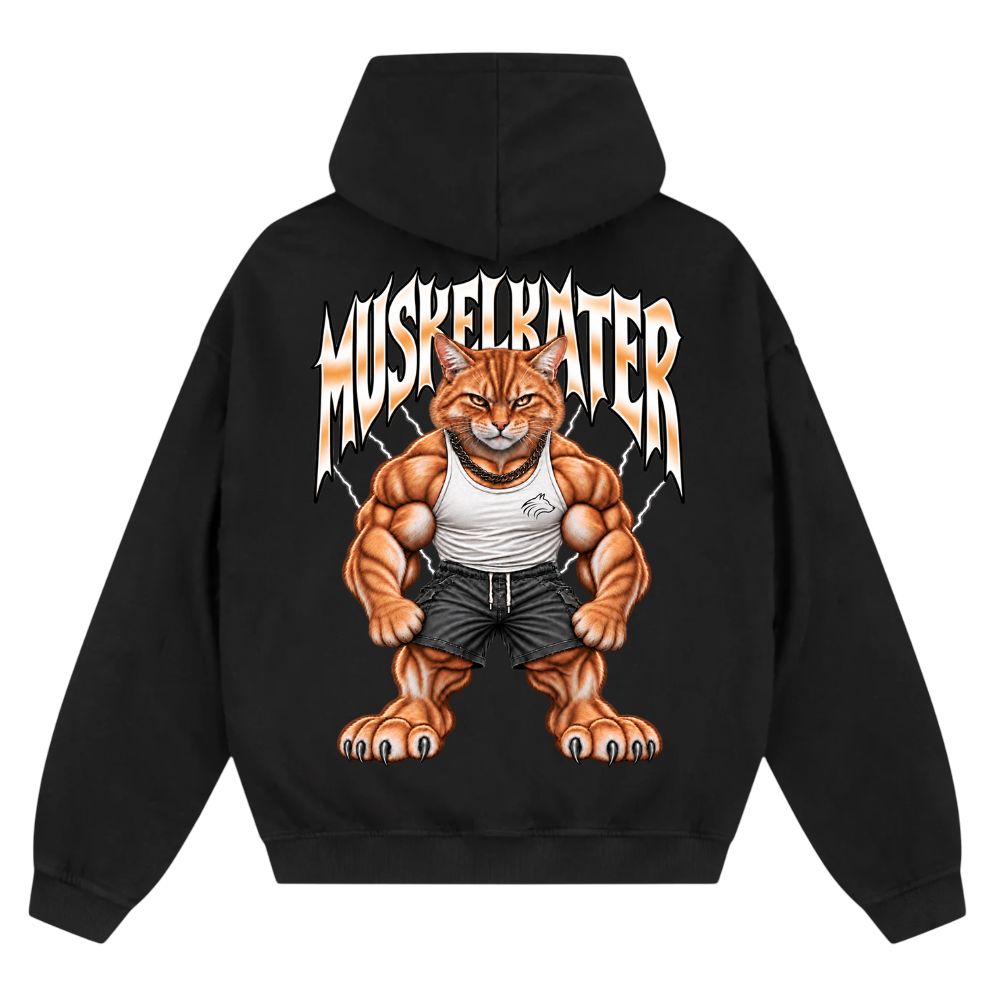 Muskelkater Oversize Zipper Hoodie