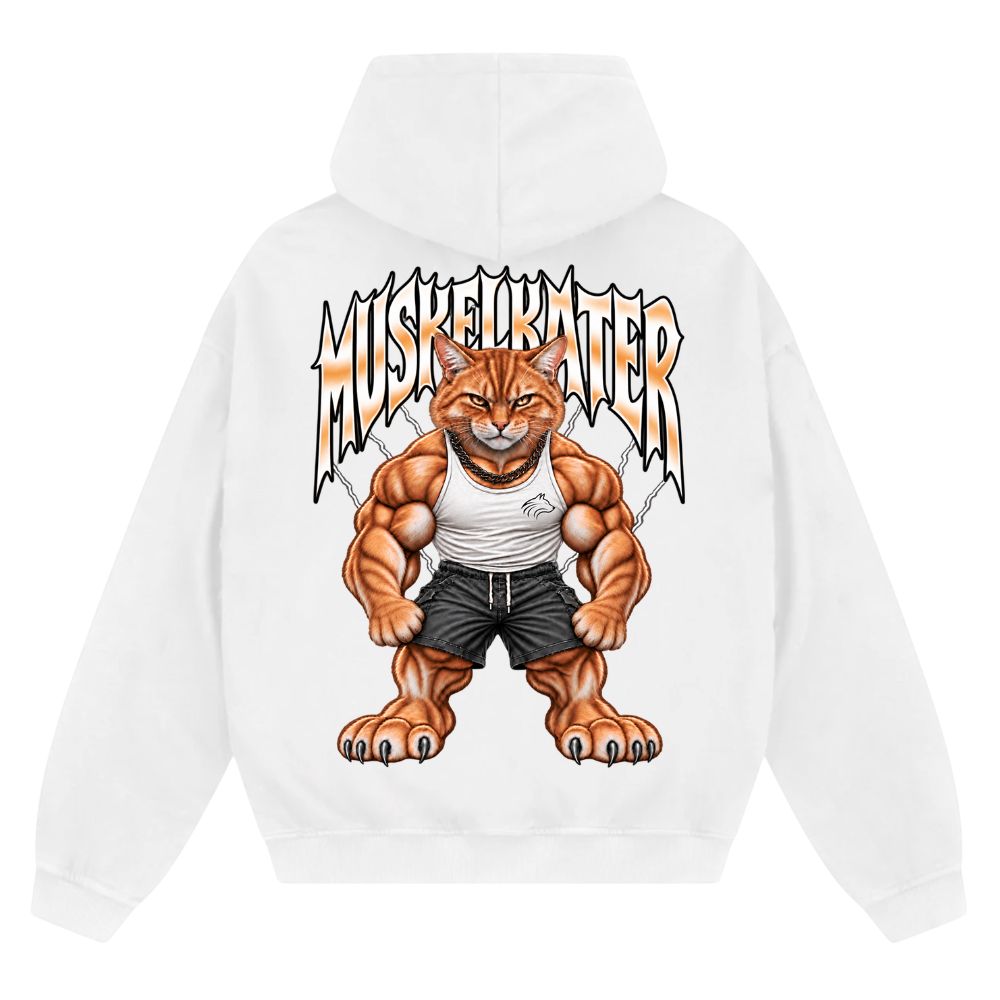 Muskelkater Oversize Zipper Hoodie