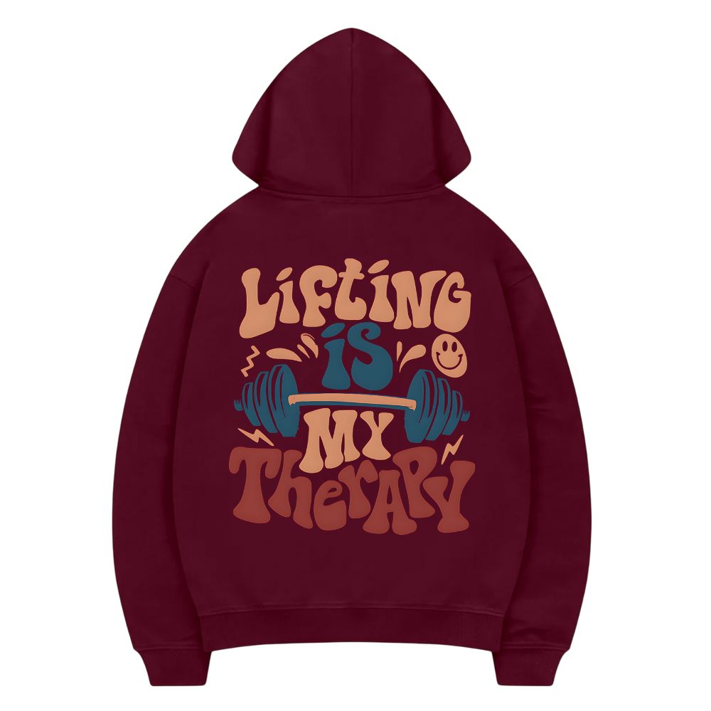 Lifting Is My Therapy Hoodie