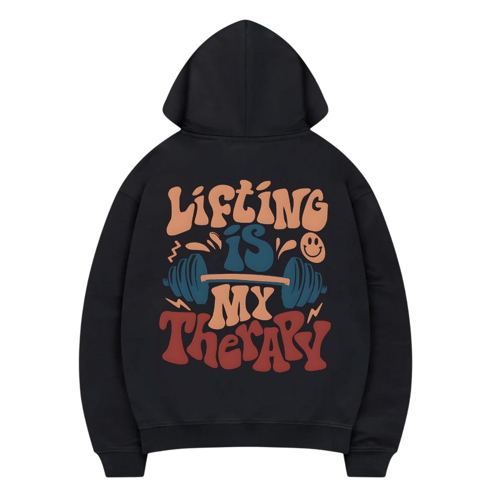 Lifting Is My Therapy Hoodie