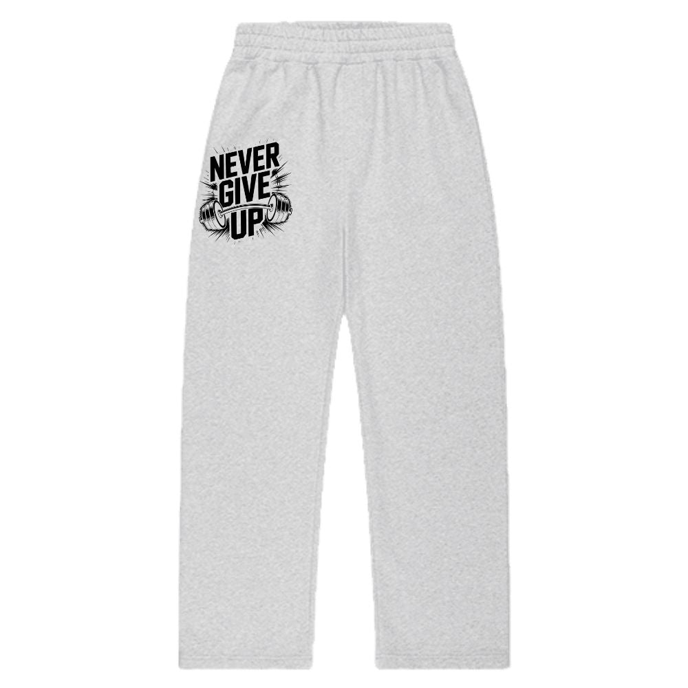 Never Give Up Oversize Jogginghose