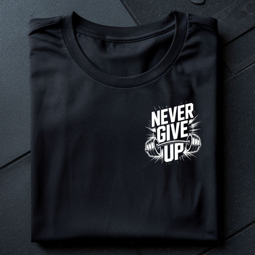 Never Give Up Oversize Shirt