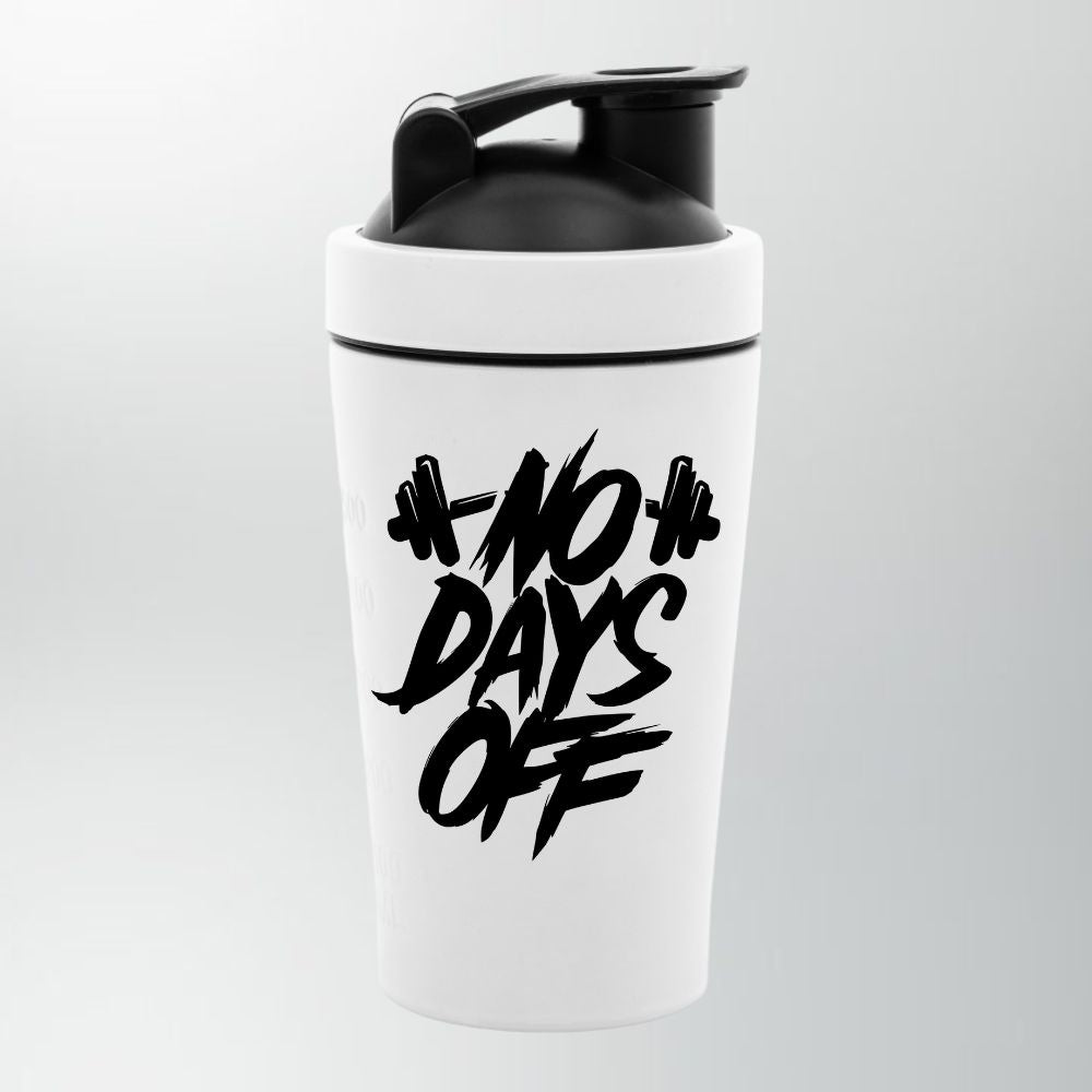No Days Off Edelstahl Shaker