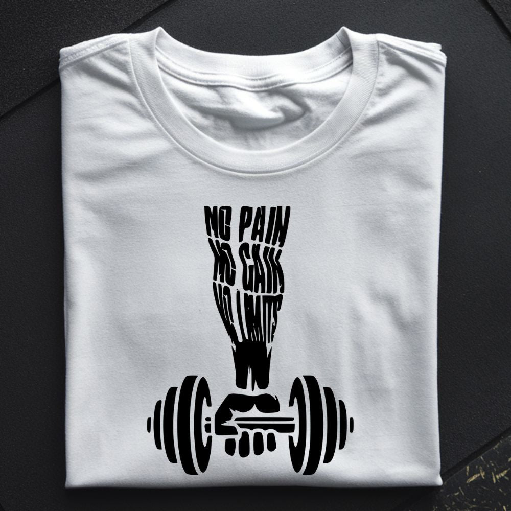 No Pain No Gain Oversize Shirt