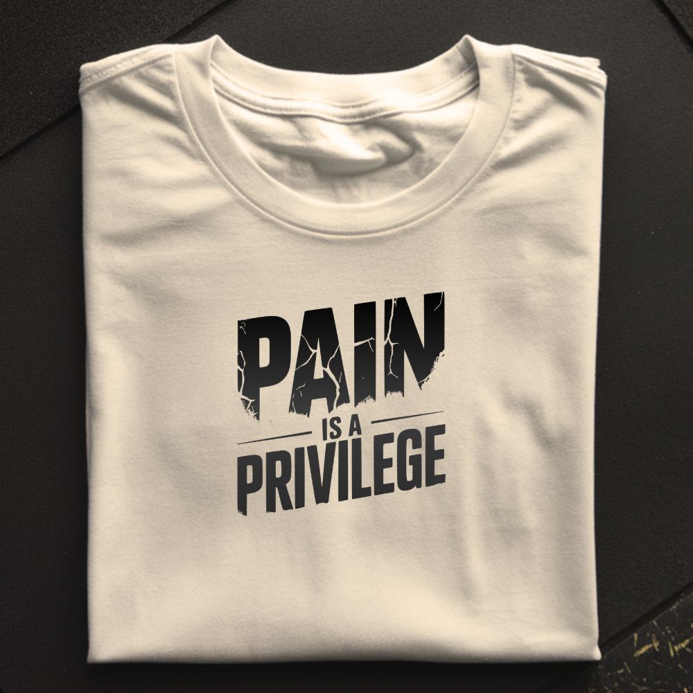 Pain Is A Privilege Oversize Shirt