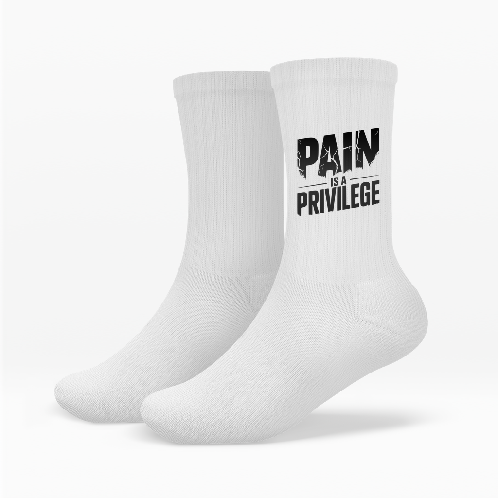 Pain Is A Privilege Socken