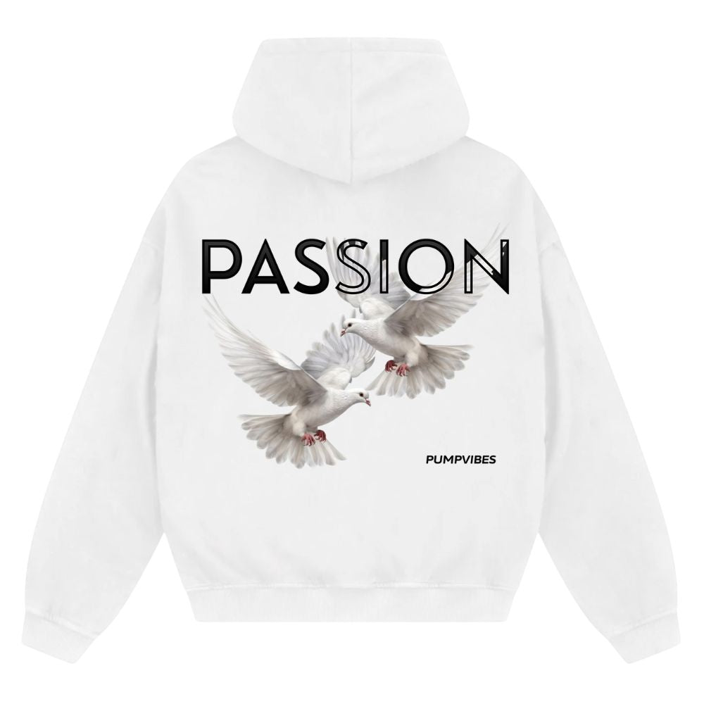 Passion Oversize Zipper Hoodie