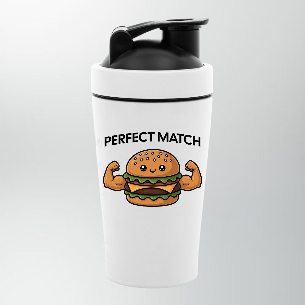 Perfect Match Edelstahl Shaker