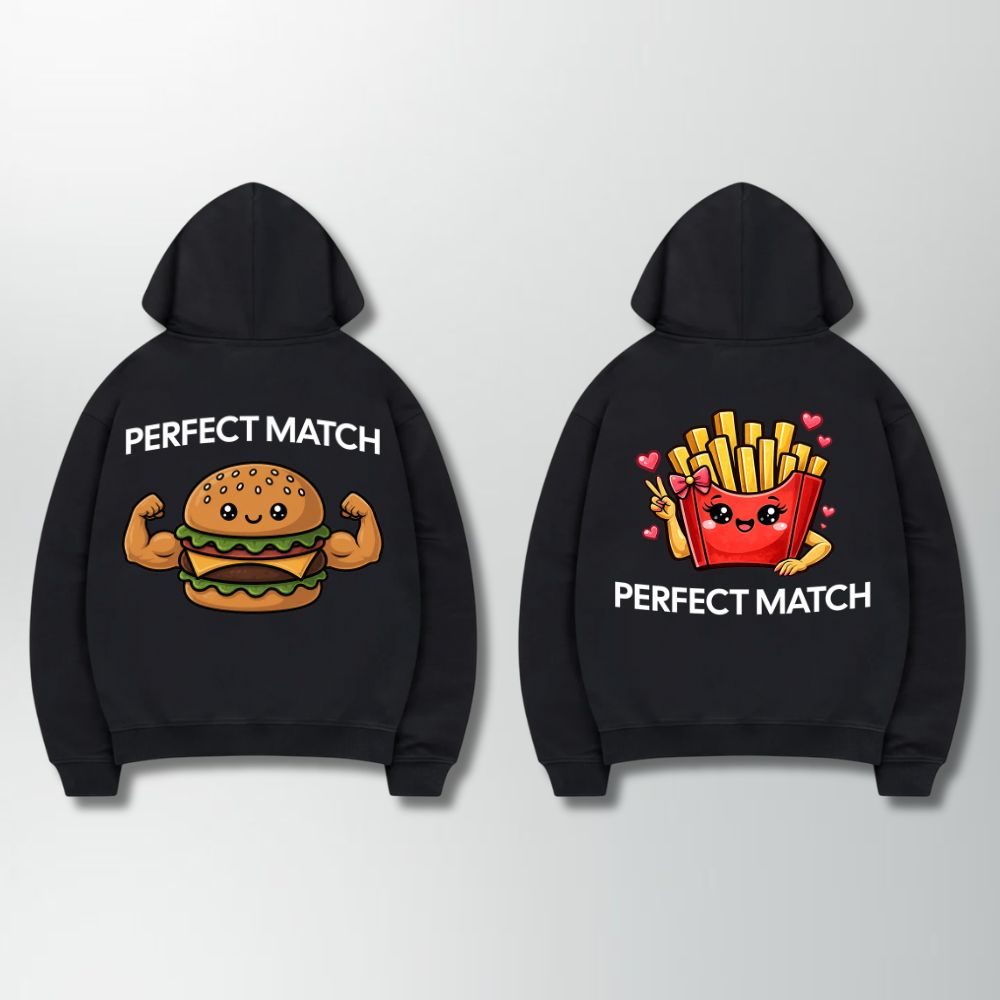 Perfect Match Couple Hoodie