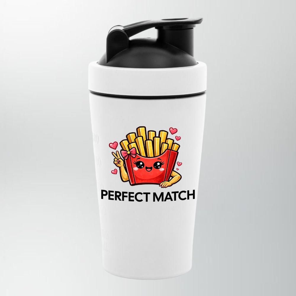 Perfect Match Edelstahl Shaker