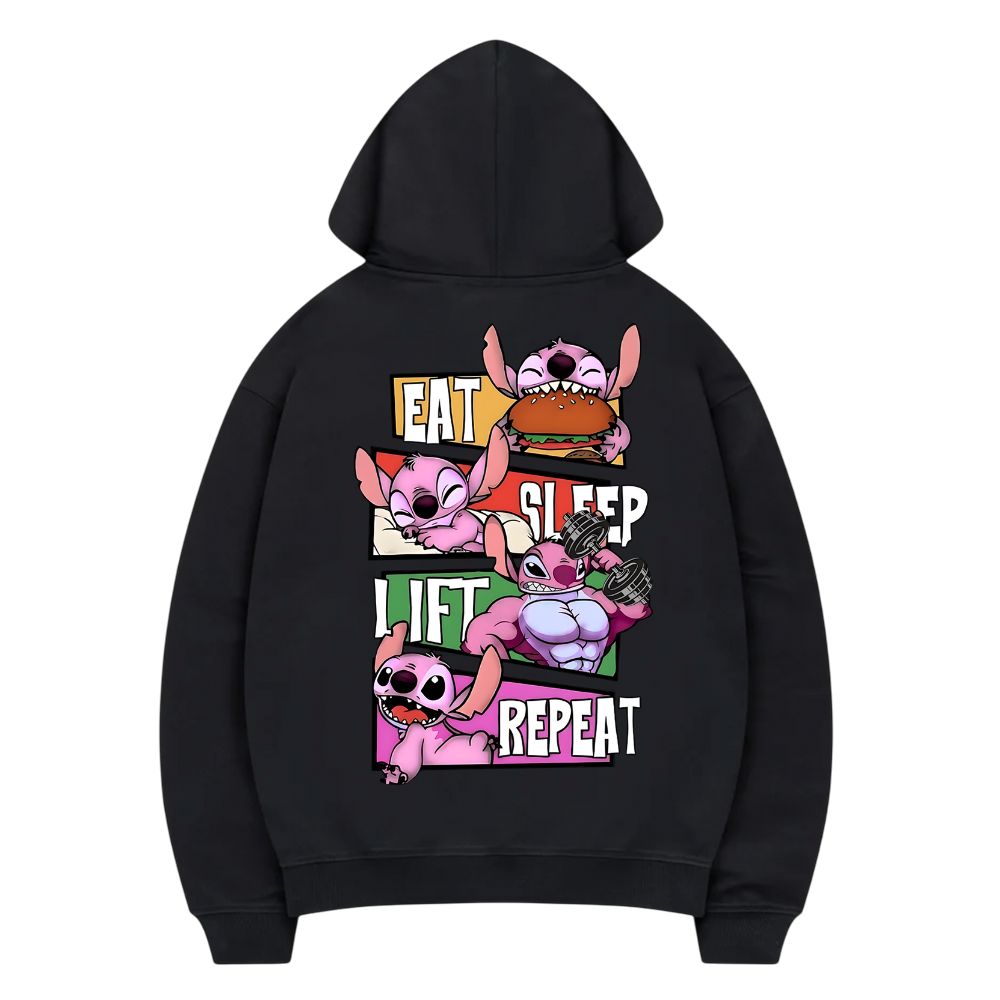 Pink Monster Hoodie