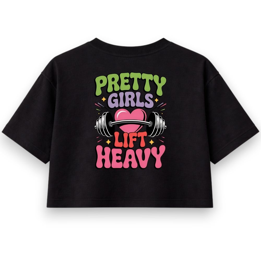 Pretty Girls Oversize Crop Top