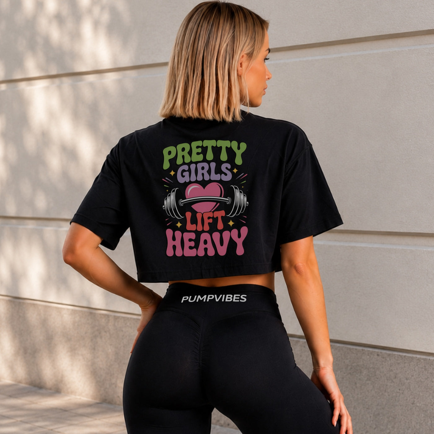 Pretty Girls Oversize Crop Top