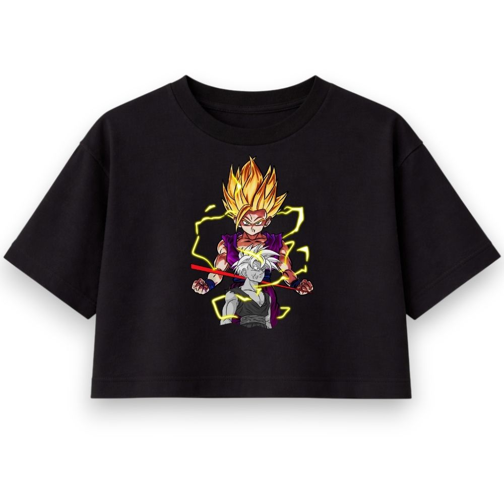 Prime Gohan Oversize Crop Top
