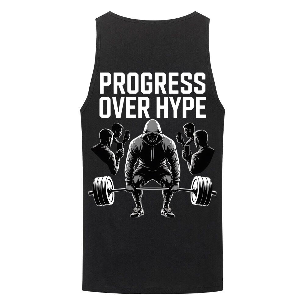 Progress Over Hype Tank Top