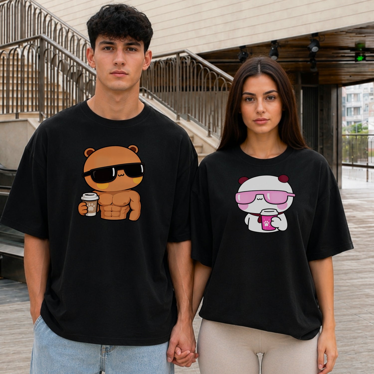Pumpi & Puffy Couple Shirt