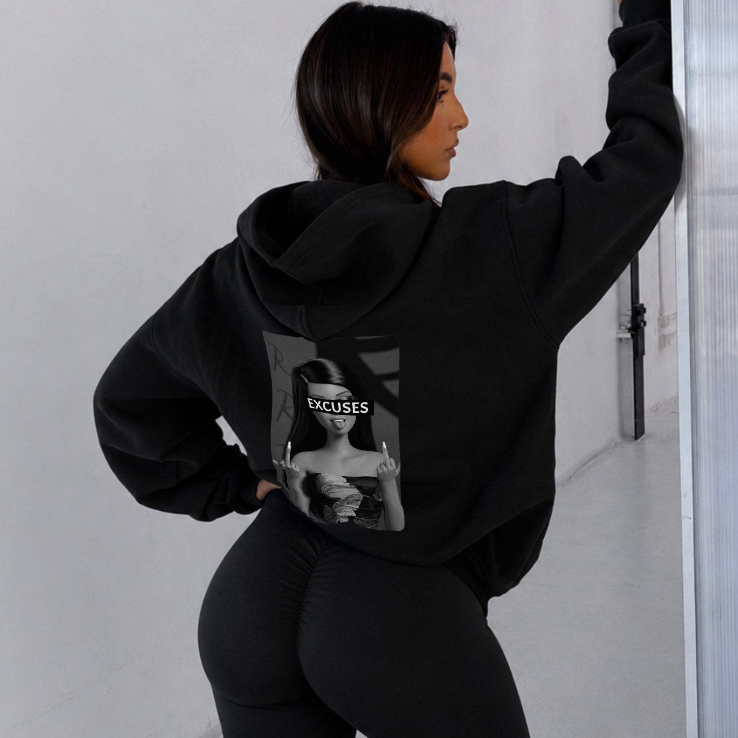 Excuses Oversize Hoodie