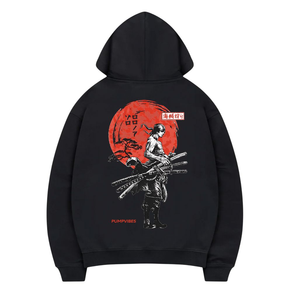 Red Sun Zoro Hoodie