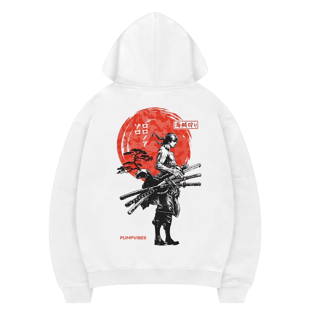 Red Sun Zoro Hoodie