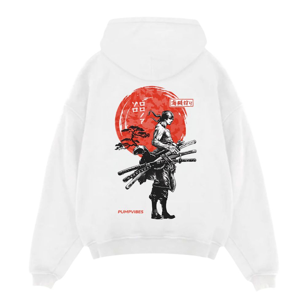 Red Sun Zoro Oversize Hoodie