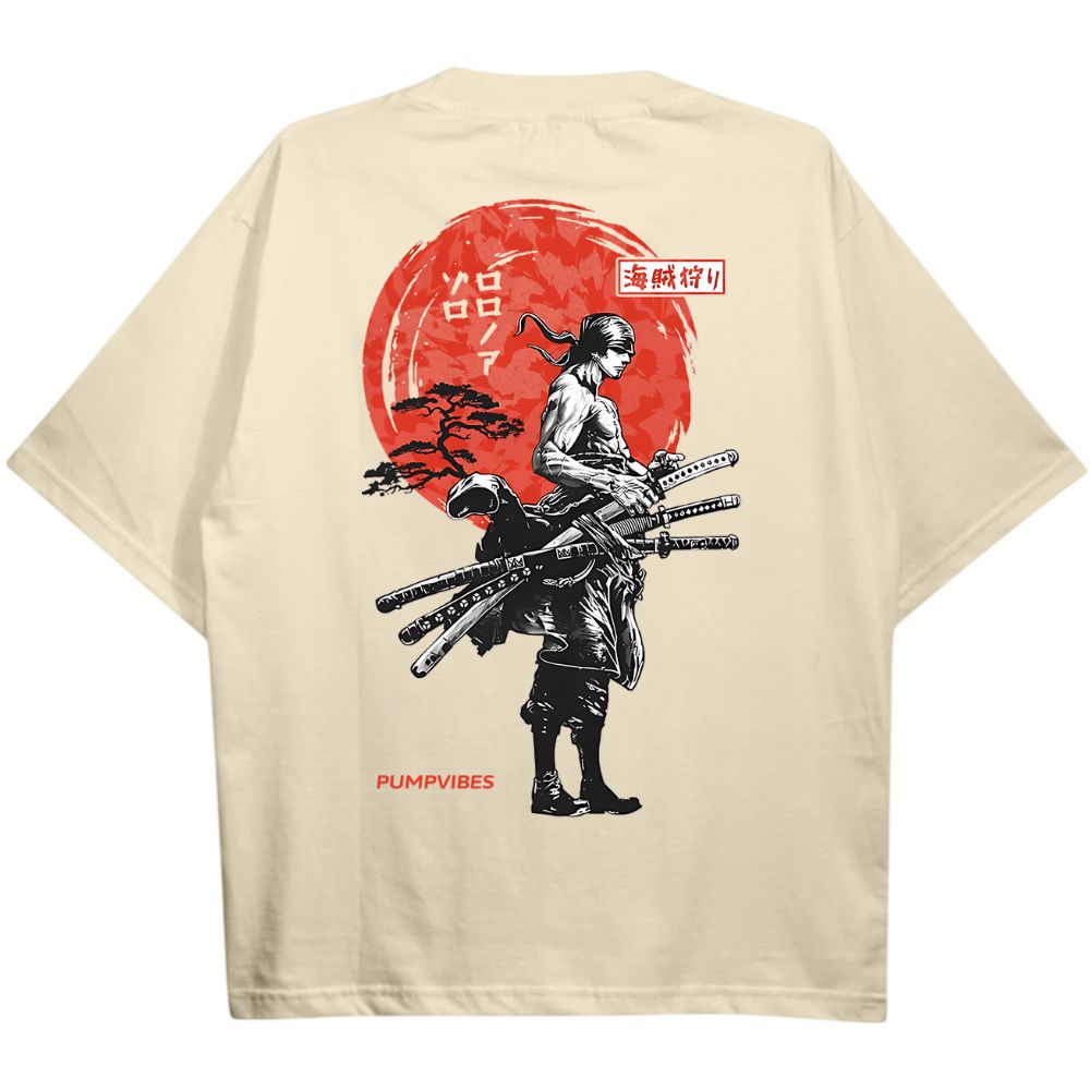 Red Sun Zoro Oversize Shirt