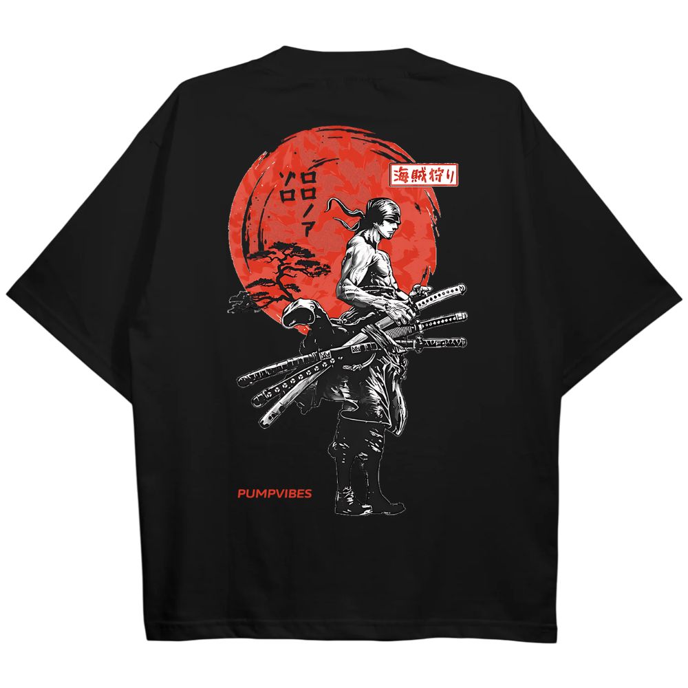 Red Sun Zoro Oversize Shirt