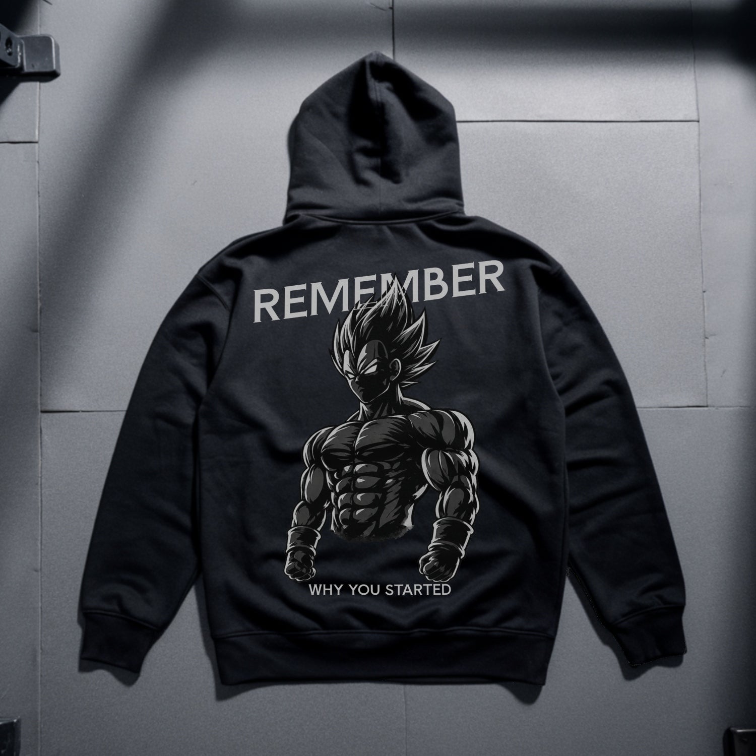 Remember Why You Started Vegeta Hoodie