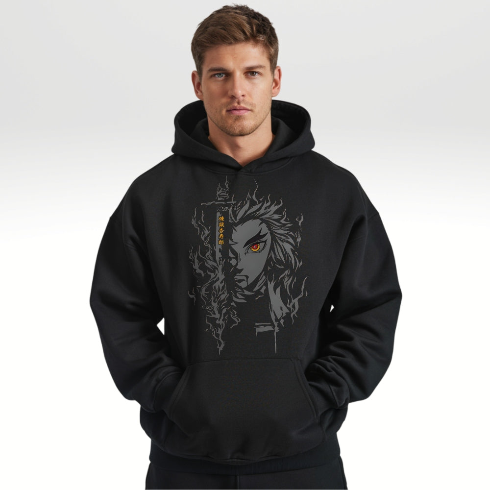 Rengoku Kyojuro Oversize Hoodie