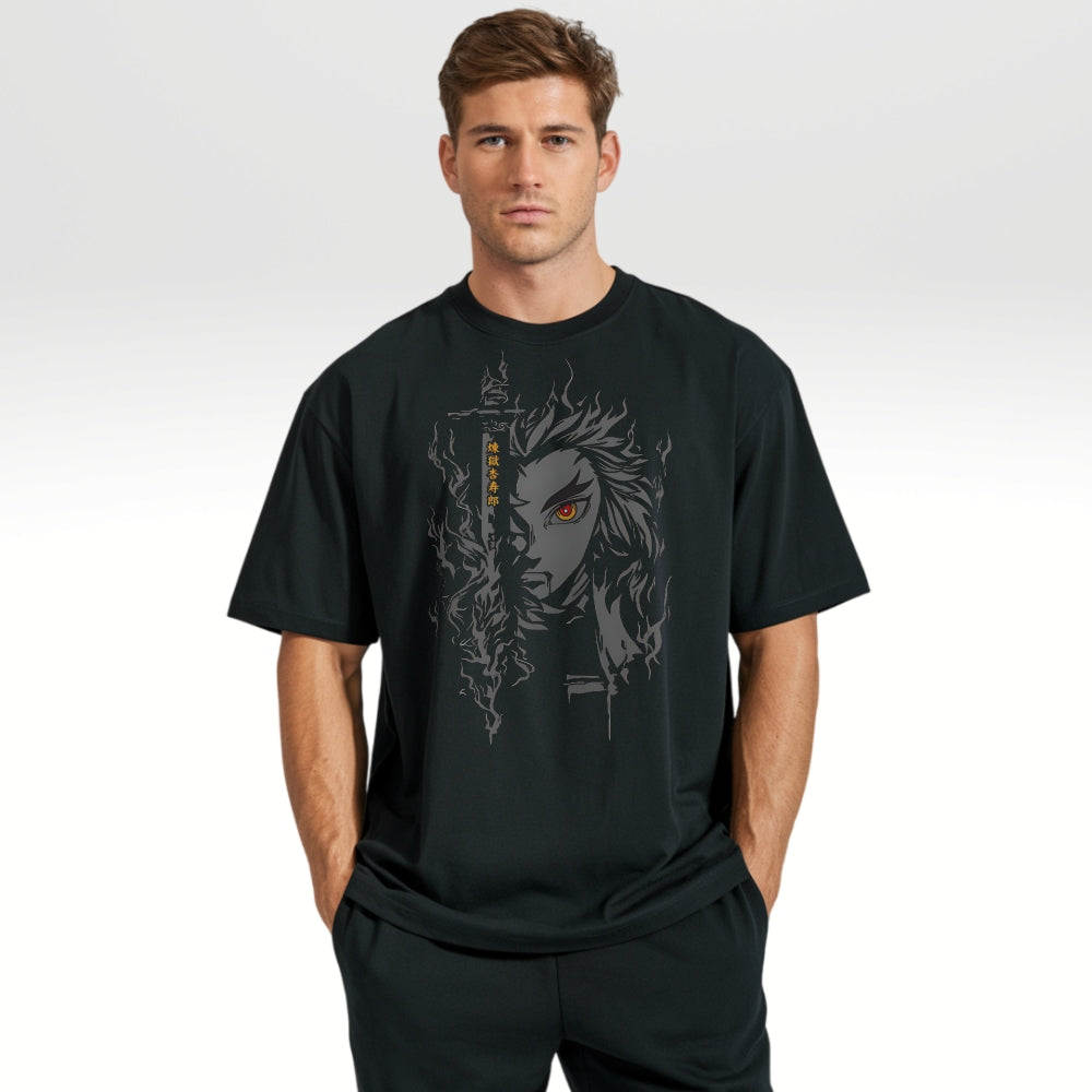 Rengoku Kyojuro Oversize Shirt