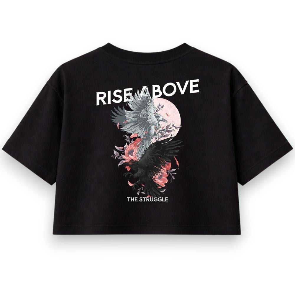 Rise Above Oversize Crop Top