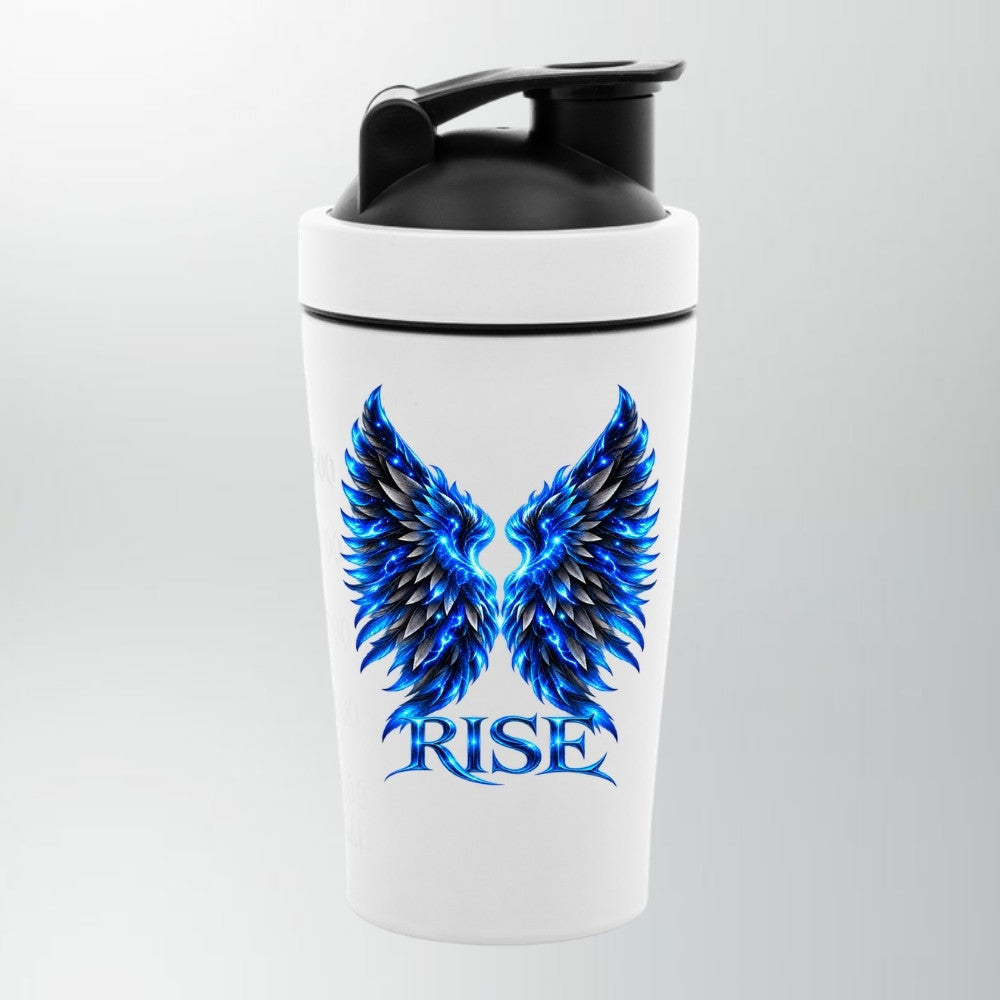 RISE Edelstahl Shaker Weiß