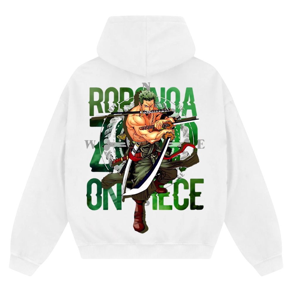 Rorona Zoro Oversize Zipper Hoodie