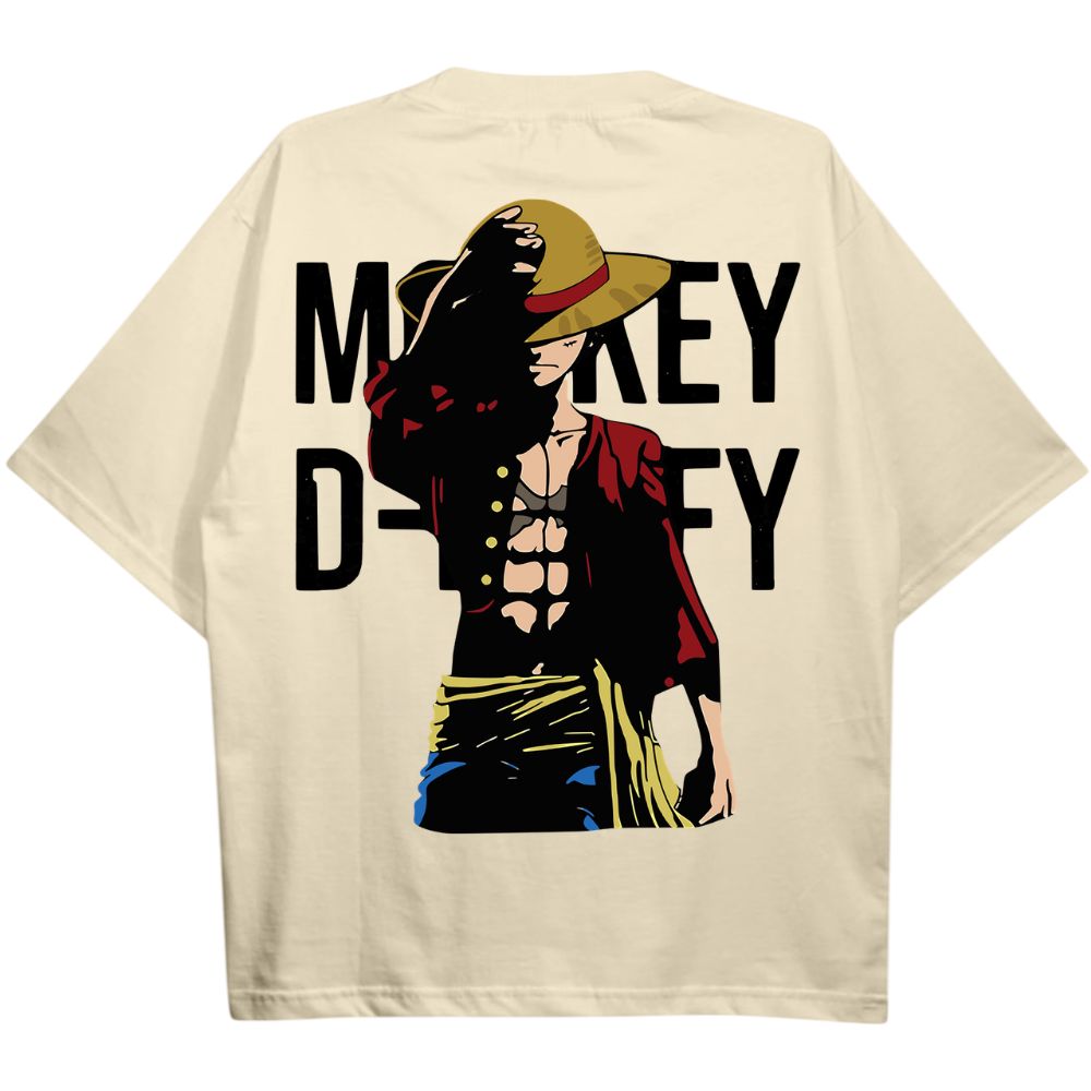 RUFFY OVERSIZE SHIRT (BACKPRINT)