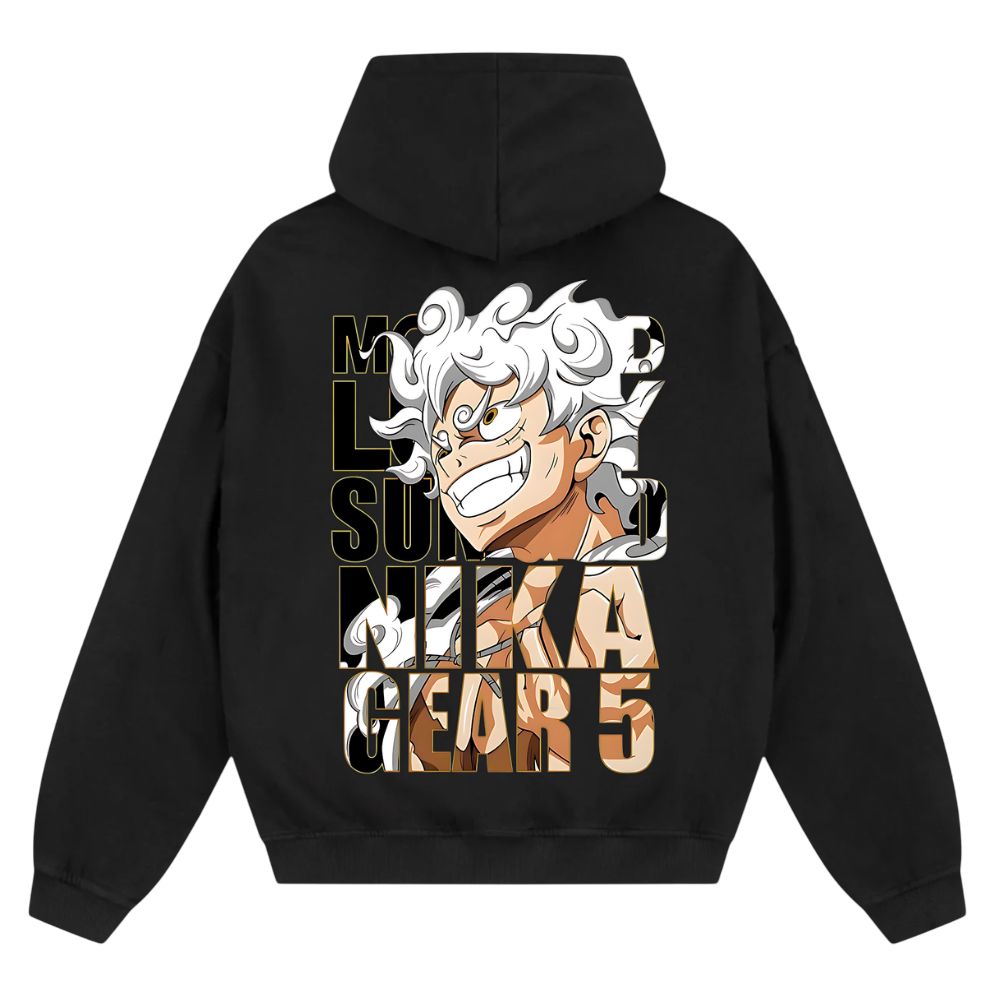 Ruffy Gear 5 Oversize Zipper Hoodie