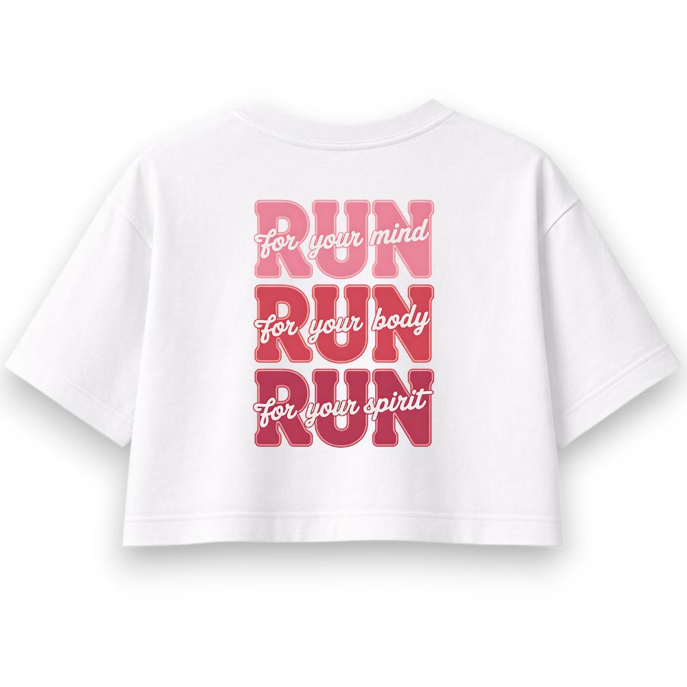 Run Oversize Crop Top