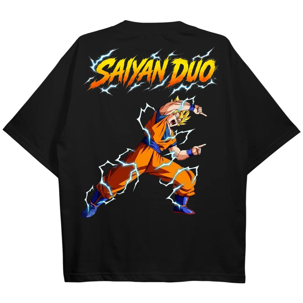 Saiyan Duos Oversize Shirt