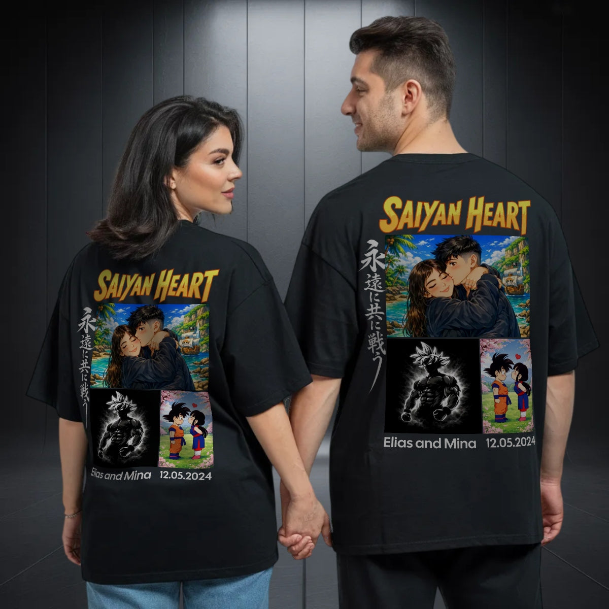 Saiyan Heart Oversize Shirt