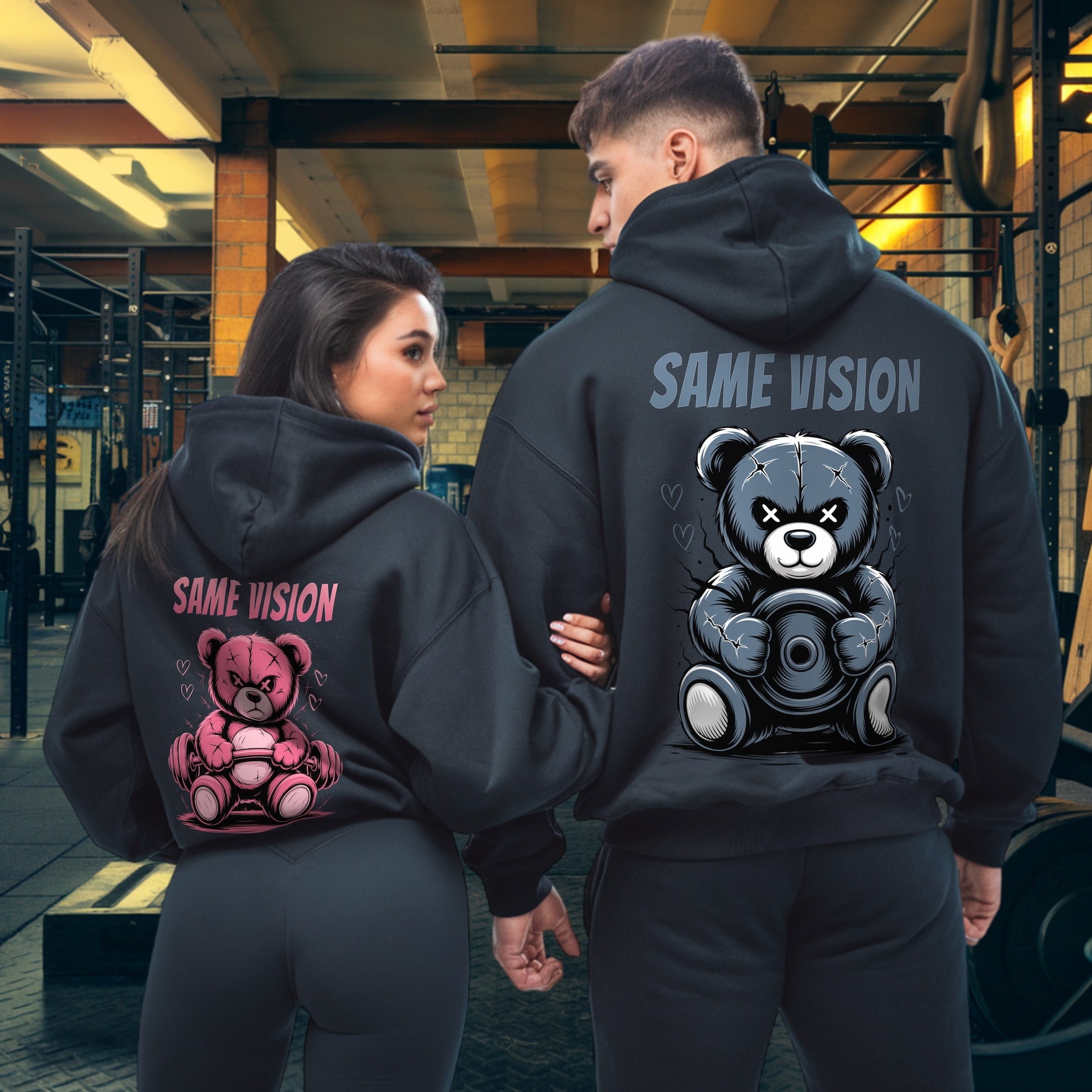 Same Vision Couple Hoodie