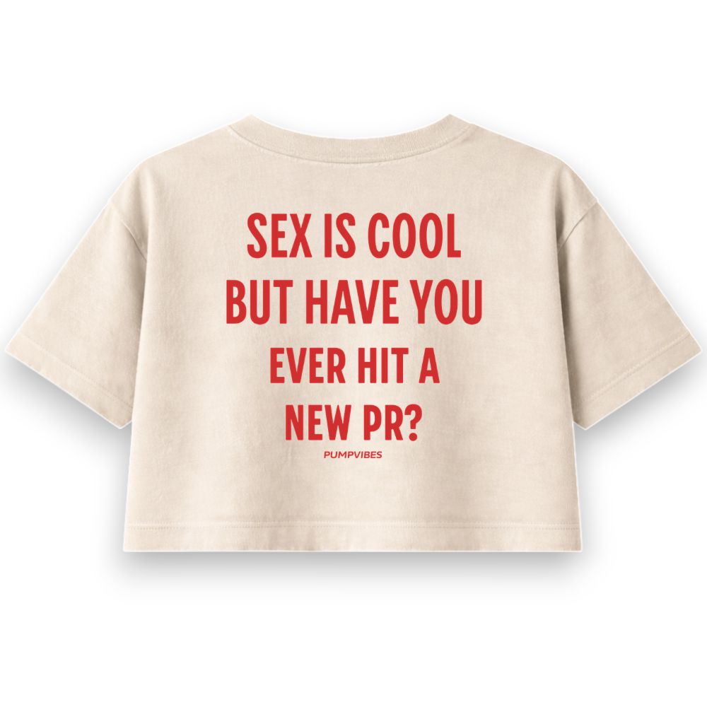 New PR Oversize Crop Top