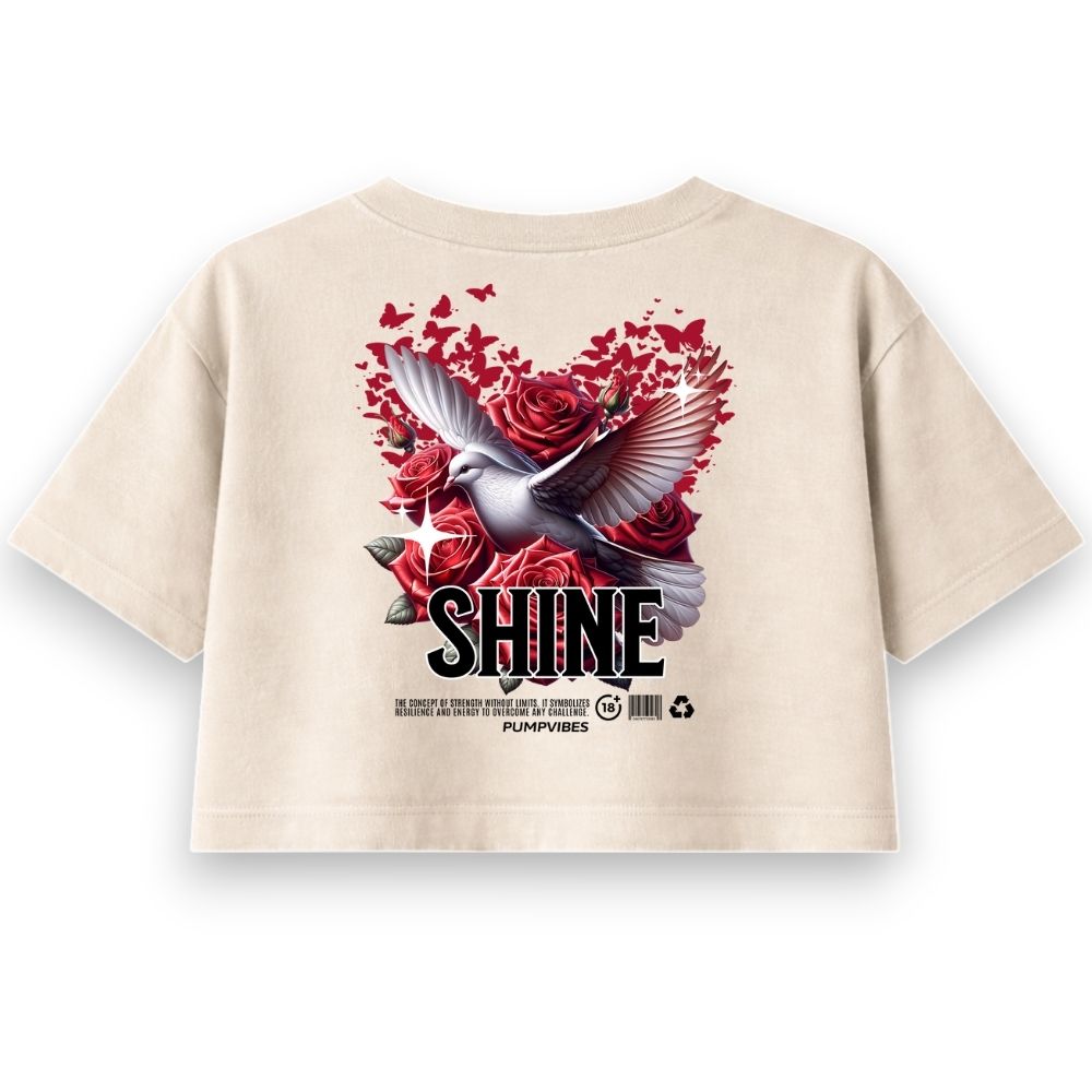 Shine Oversize Crop Top