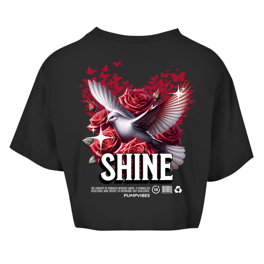 Shine Oversize Crop Top