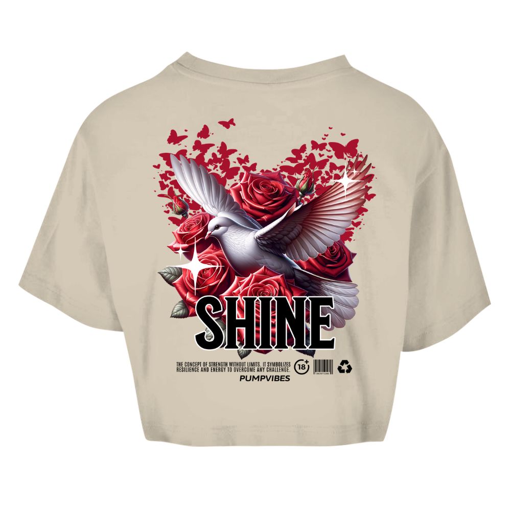 Shine Oversize Crop Top