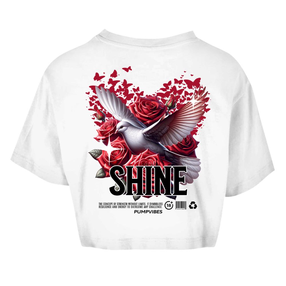 Shine Oversize Crop Top