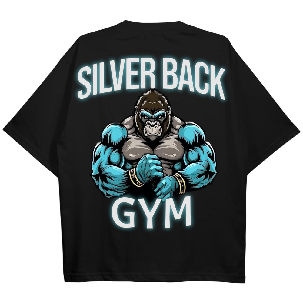 Silver Back Oversize Shirt