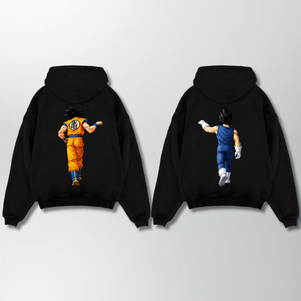 Goku Vegeta Bundle Oversize Hoodie