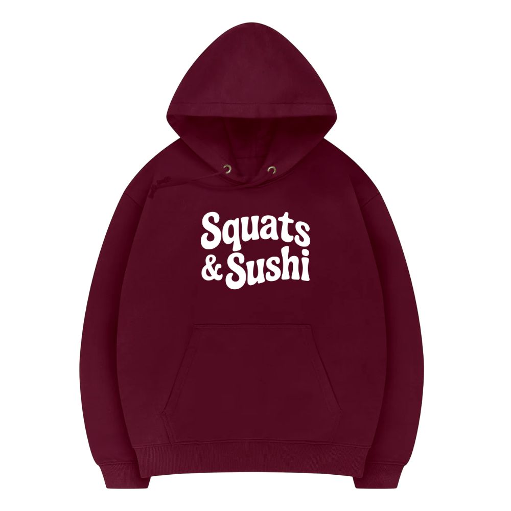 Squats And Sushi Hoodie