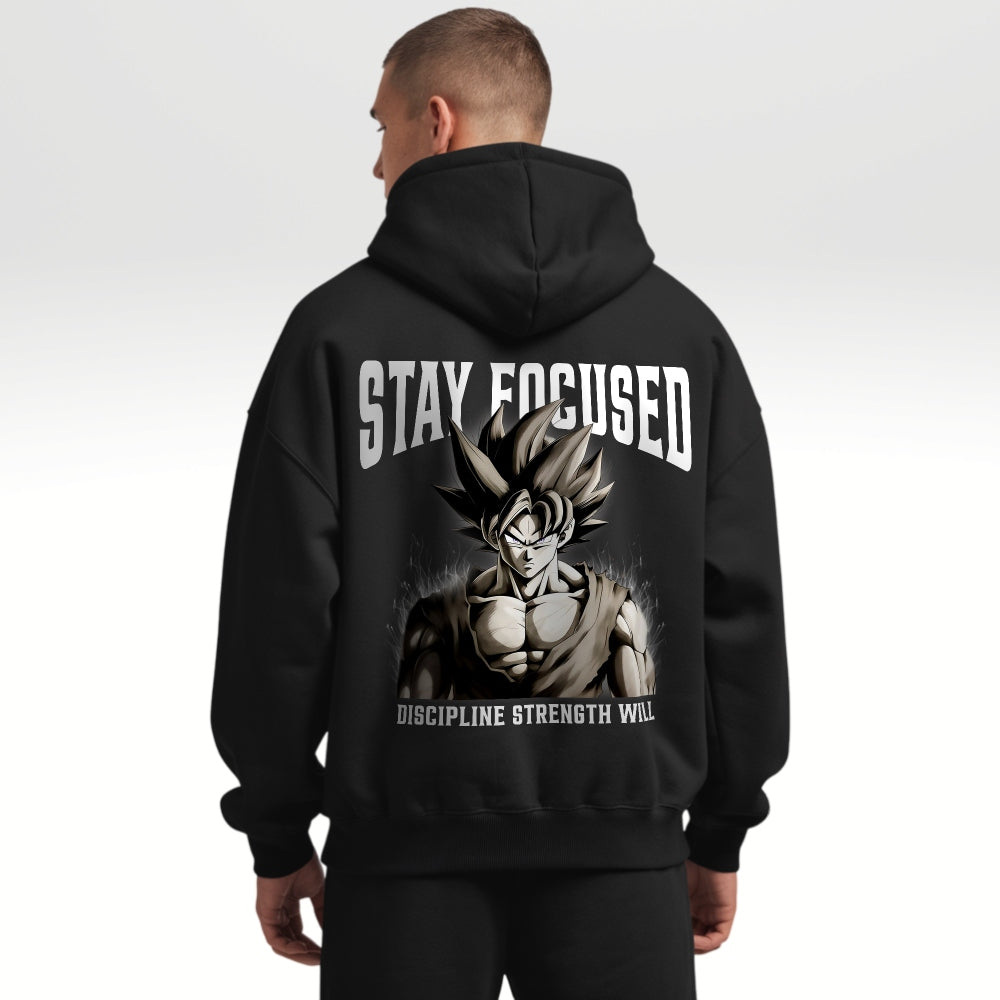 Stay Focused Oversize Hoodie