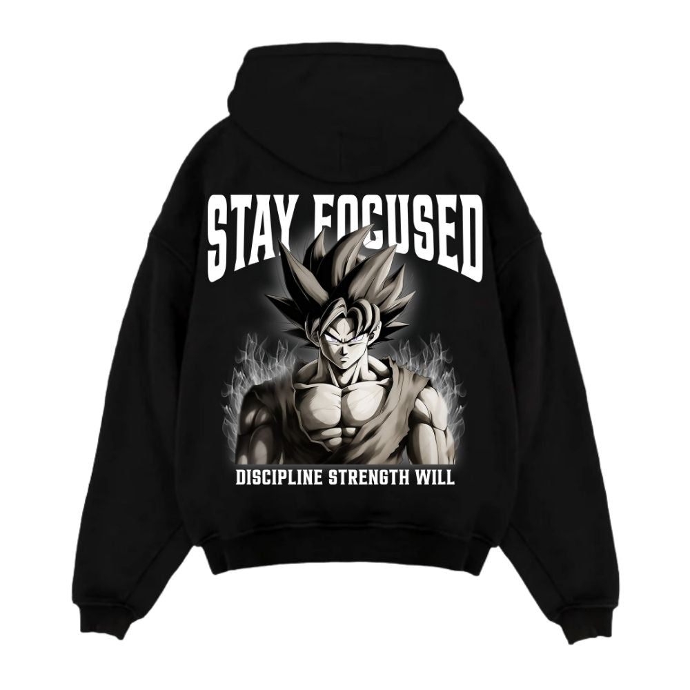 Stay Focused Oversize Hoodie